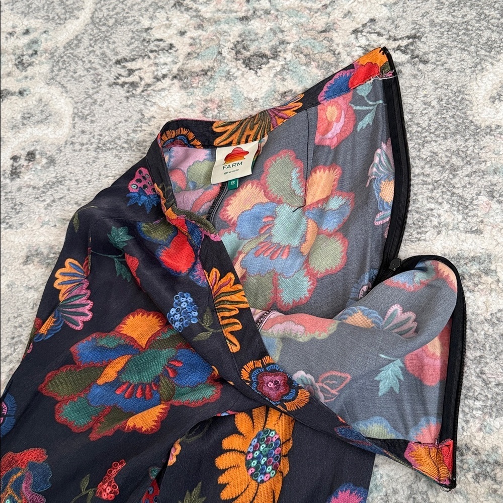 Farm Rio Floral Flare Pants - Picture 4 of 14